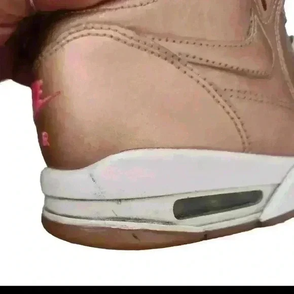 Nike Flight Squad Mens Metallic Copper White Sneaker 6M 7.5 W